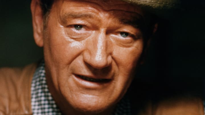 John Wayne in The Comancheros