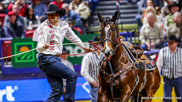Shad Mayfield got a boost in his NFR and circuit earnings by winning the West Texas Fair and Rodeo in Abilene over the weekend. Shad Mayfield got a boost in his NFR and circuit earnings by winning the West Texas Fair and Rodeo in Abilene over the weekend.