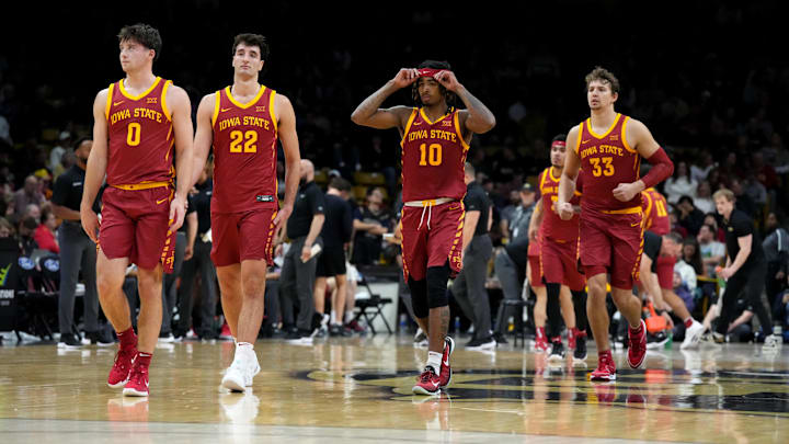 Iowa State welcomes in Baylor for a ranked showdown next in Big 12 Conference play.