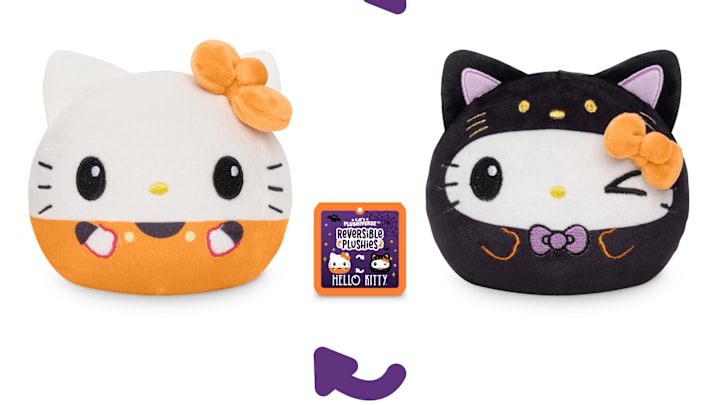 Spooky cute alert: Halloween-themed plushies are here! Image Credit to TeeTurtle/Sanrio. 
