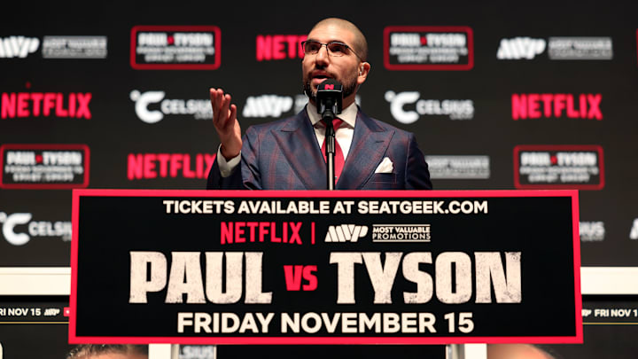 Press Conference For LIVE On Netflix: Jake Paul Vs. Mike Tyson