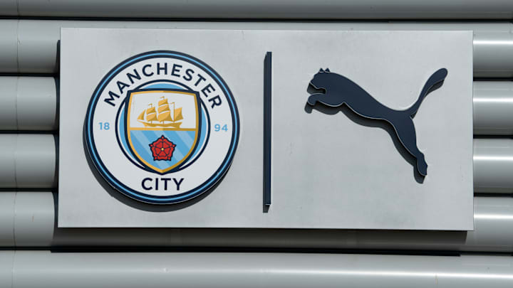 Manchester City FC Badge With Puma Logo
