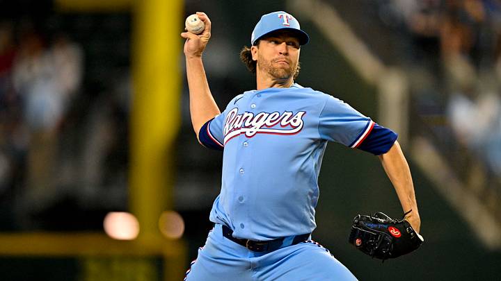 Texas Rangers starting pitcher Jacob deGrom. Credit: Jerome Miron-Imagn Images Texas Rangers starting pitcher Jacob deGrom. Credit: Jerome Miron-Imagn Images