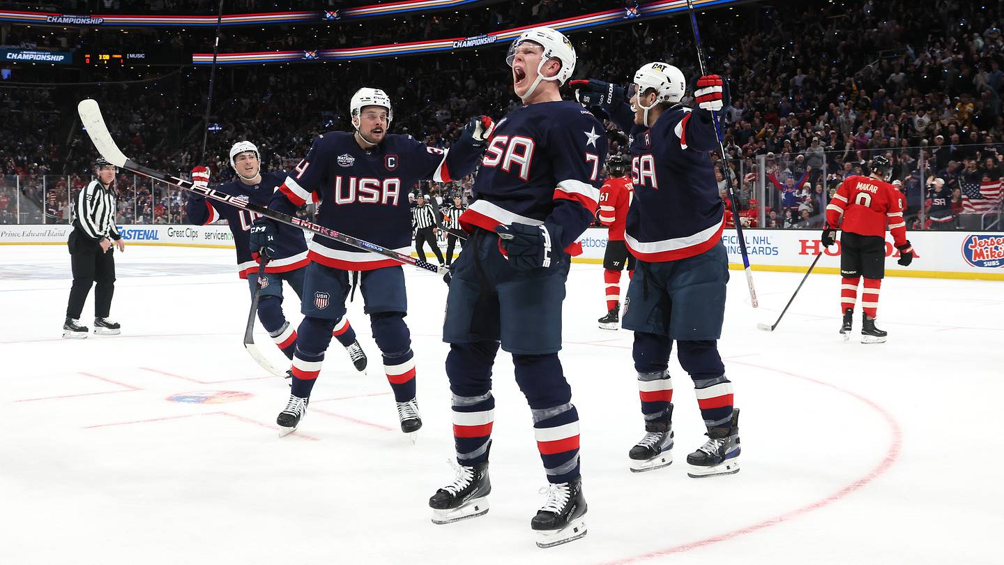 Brady Tkachuk cracks first six for Team USA for 2026 Olympics