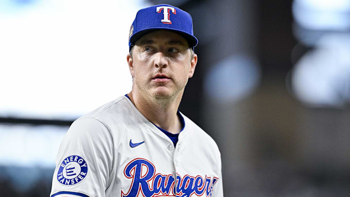 Texas Rangers relief pitcher Josh Sborz.