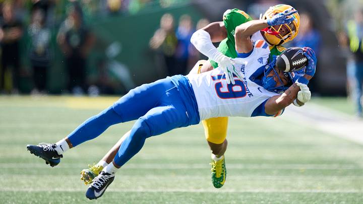 Boise State Broncos wide receiver Rasean Jones. Boise State Broncos wide receiver Rasean Jones.