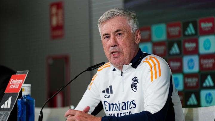 Carlo Ancelotti Press Conference After Real Madrid's Training Session - Copa Del Rey