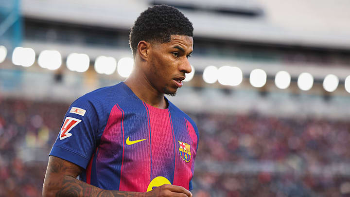 Barcelona have the option to buy Marcus Rashford permanently this summer. Barcelona have the option to buy Marcus Rashford permanently this summer.