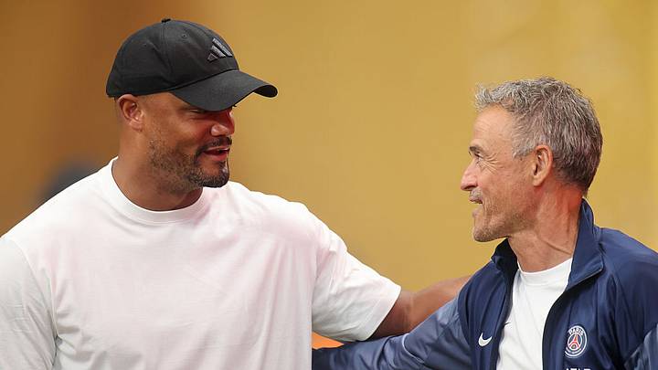 Vincent Kompany, técnico del Bayern Múnich y Luis Enrique, técnico del PSG. Vincent Kompany, técnico del Bayern Múnich y Luis Enrique, técnico del PSG.