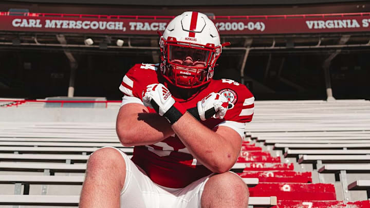 Nebraska commit Tyson Terry on his visit to Nebraska.