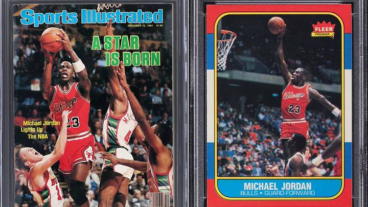 The 1986 Fleer Michael Jordan of Sports Magazines Up For Auction The 1986 Fleer Michael Jordan of Sports Magazines Up For Auction