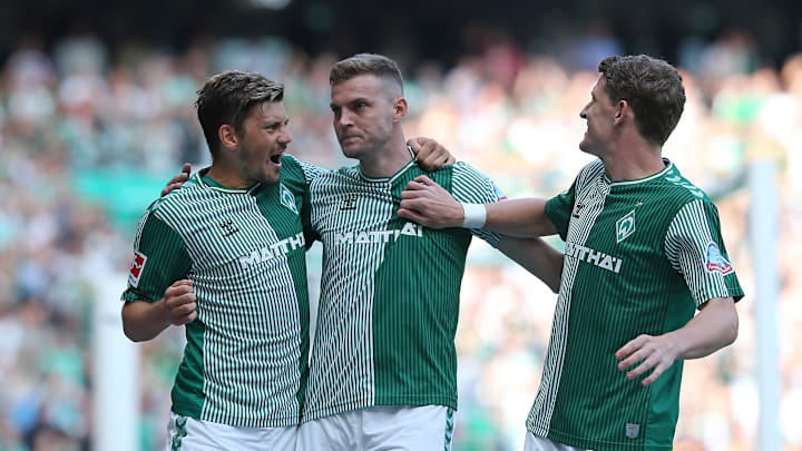 War in der letzten Saison bester Torjäger der Bremer: Marvin Ducksch (m.)