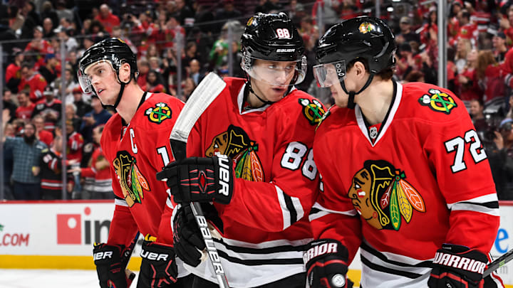 San Jose Sharks v Chicago Blackhawks San Jose Sharks v Chicago Blackhawks