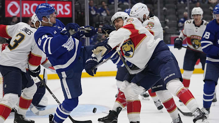 The Panthers are significant favorites to end their series against the Maple Leafs in Game 6 on Friday night.