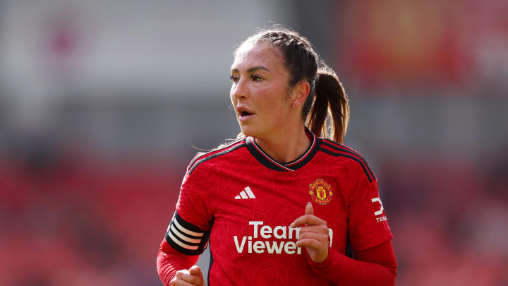 Manchester United captain Katie Zelem