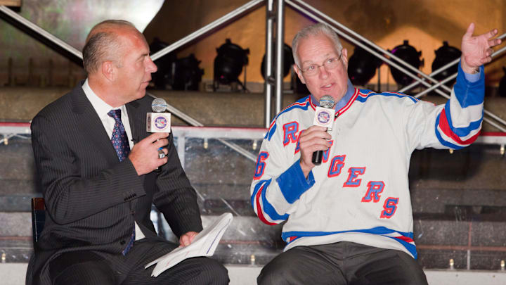 New York Rangers Unveil 85th Anniversary Jersey At Rockefeller Center