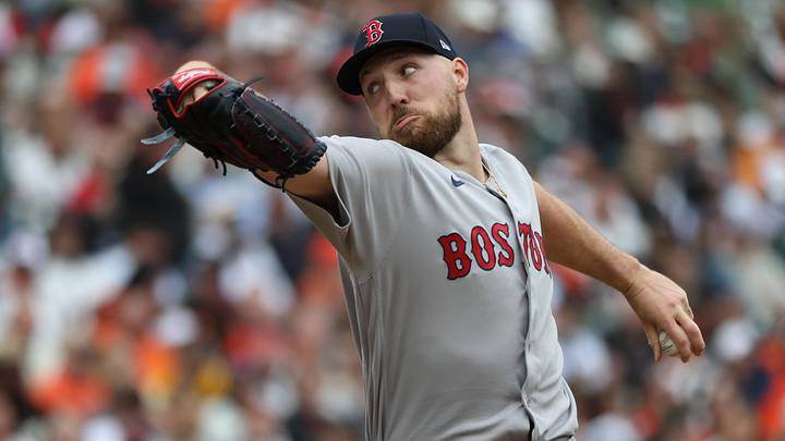 Apr 25, 2026; Baltimore, Maryland, USA; Boston Red Sox pitcher Garrett Crochet (35) throws during the first inning against the Baltimore Orioles at Oriole Park at Camden Yards. Mandatory Credit: Daniel Kucin Jr.-Imagn Images Apr 25, 2026; Baltimore, Maryland, USA; Boston Red Sox pitcher Garrett Crochet (35) throws during the first inning against the Baltimore Orioles at Oriole Park at Camden Yards. Mandatory Credit: Daniel Kucin Jr.-Imagn Images