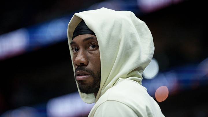 Mar 19, 2026; New Orleans, Louisiana, USA; LA Clippers forward Kawhi Leonard Mandatory Credit: Matthew Hinton-Imagn Images