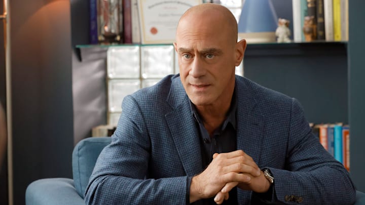 LAW & ORDER: ORGANIZED CRIME -- "Trap" Episode 310 -- Pictured: Christopher Meloni as Det. Elliot Stabler -- (Photo by: Will Hart/NBC)