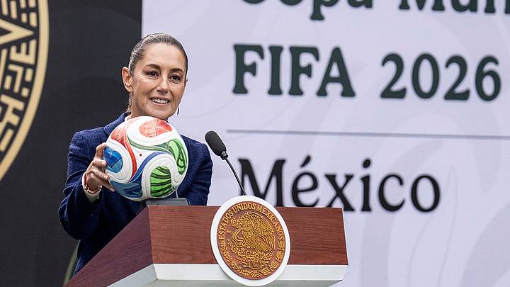 La presidenta de México, Claudia Sheinbaum, invitó al rey Felipe VI al Mundial en México. La presidenta de México, Claudia Sheinbaum, invitó al rey Felipe VI al Mundial en México.