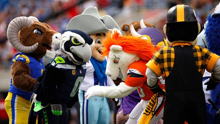 Las mascotas tienen uno de los trabajos más divertidos de la NFL. Las mascotas tienen uno de los trabajos más divertidos de la NFL.