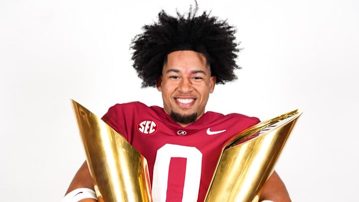 2026 Alabama EDGE commit Corey Howard during his official visit to Tuscaloosa