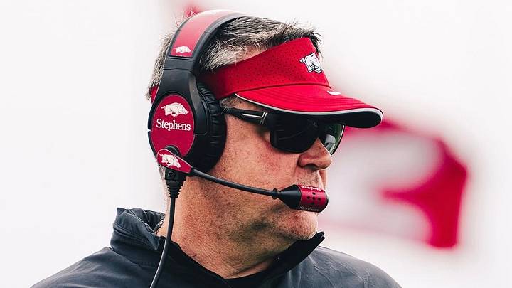 Arkansas Razorbacks offensive coordinator Tim Cramsey. Arkansas Razorbacks offensive coordinator Tim Cramsey.