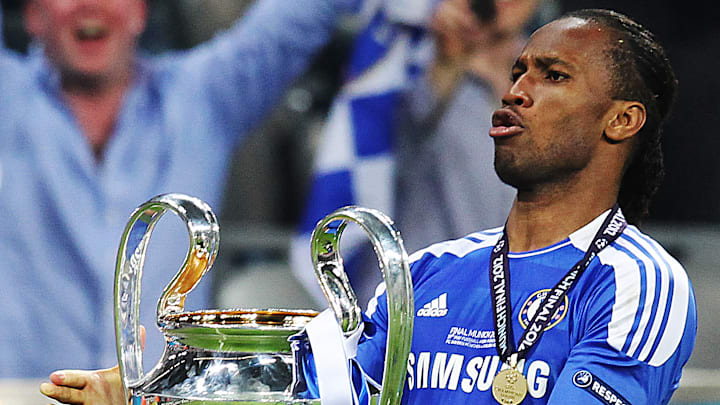 Didier Drogba vainqueur de la Ligue des Champions en 2012