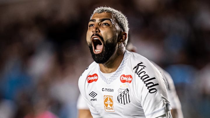 Gabigol marcou no último jogo e já é o artilheiro do Peixe em 2026