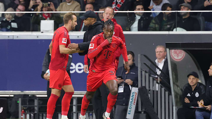 Mathys Tel kam in Frankfurt für Harry Kane Mathys Tel kam in Frankfurt für Harry Kane