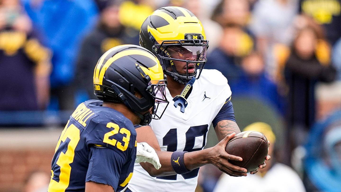 Reacting to the Surprises on Michigan Football's Projected Starting Offense in 2026