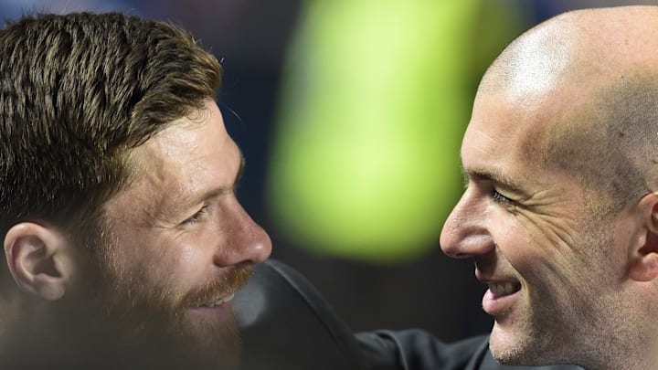 Xabi Alonso y Zidane