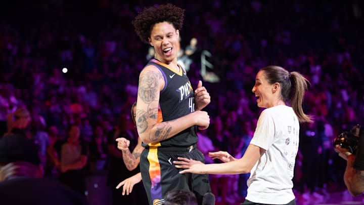 Phoenix Mercury center Brittney Griner.
