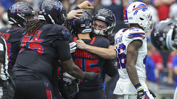 Houston Texans place kicker Ka'imi Fairbairn