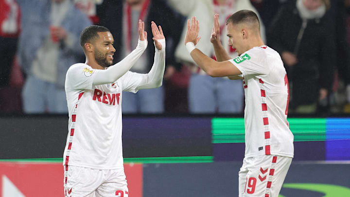 Linton Maina und Tim Lemperle gehören beim 1. FC Köln zu den wichtigsten Leistungsträgern.