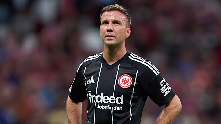 Mario Götze im Trikot von Eintracht Frankfurt