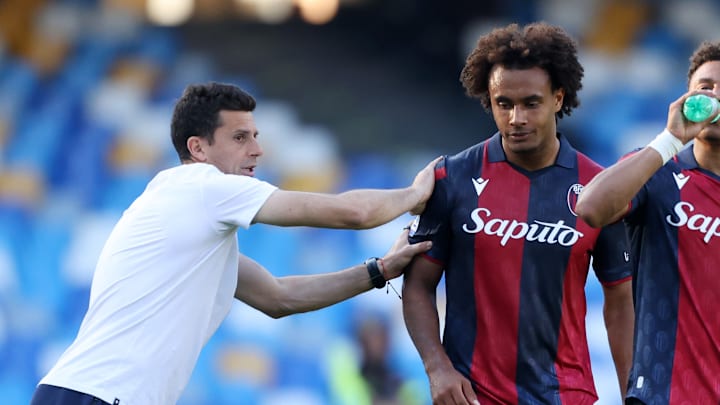 Thiago Motta, Joshua Zirkzee Thiago Motta, Joshua Zirkzee