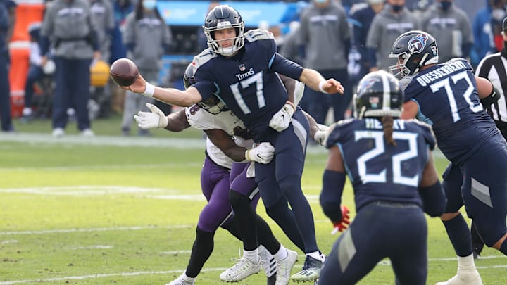 Wild Card Round - Baltimore Ravens v Tennessee Titans