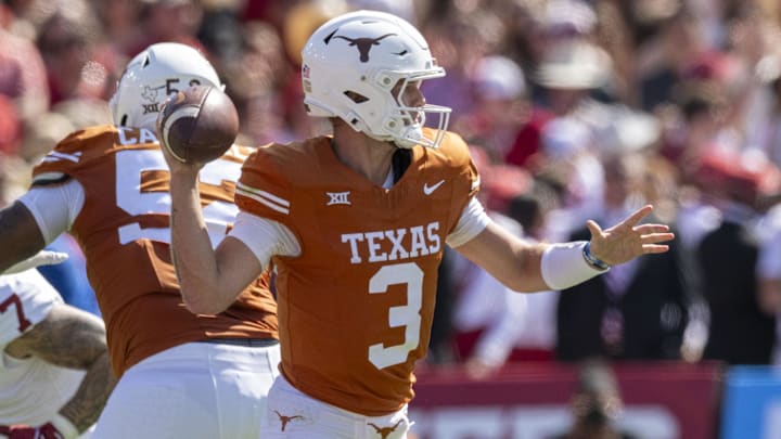 Texas Longhorns quarterback Quinn Ewers will return this Saturday against Oklahoma, head coach Steve Sarkisian said.