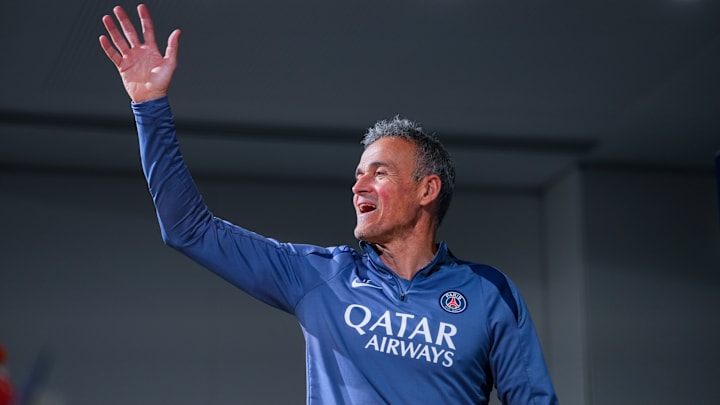 Luis Enrique, entraineur du PSG