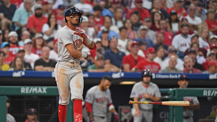 Ceddanne Rafaela's electric base running has helped the Sox lead the game in doubles.