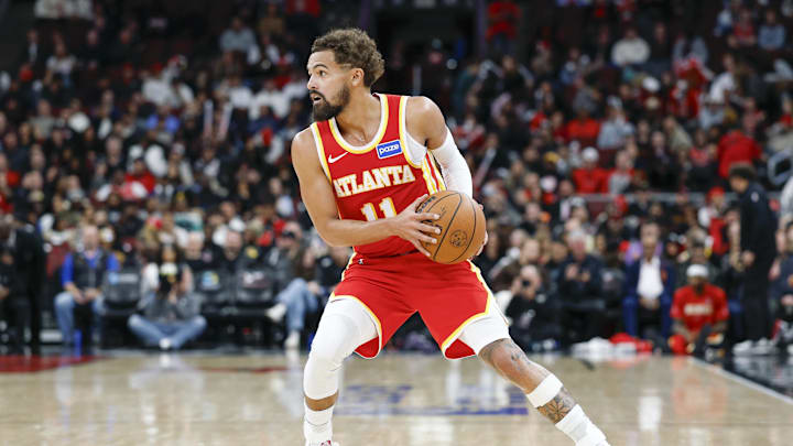 Atlanta Hawks guard Trae Young. Atlanta Hawks guard Trae Young.