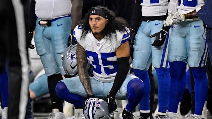 Dallas Cowboys linebacker Marist Liufau.