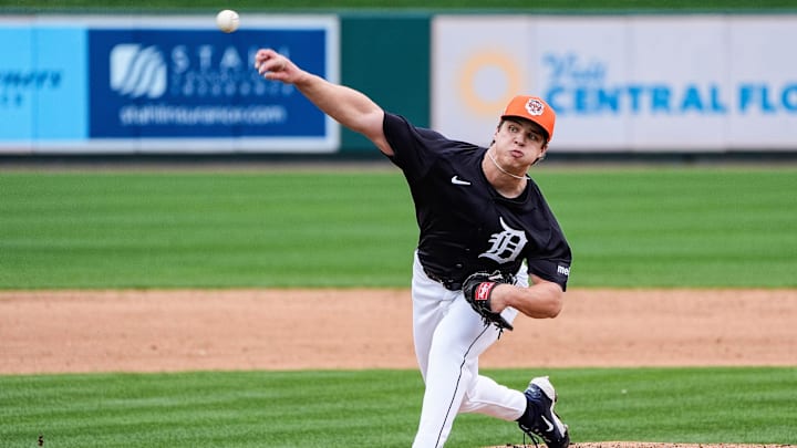 Detroit Tigers Starting Pitcher Jackson Jobe Detroit Tigers Starting Pitcher Jackson Jobe