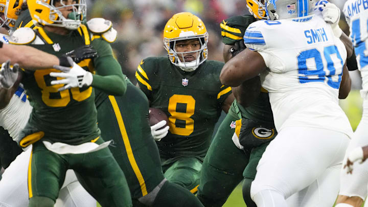 Green Bay Packers running back Josh Jacobs has been an excellent addition.