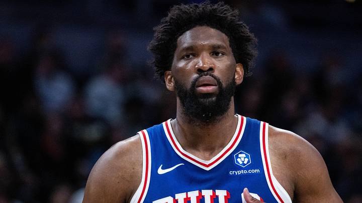 Feb 24, 2026; Indianapolis, Indiana, USA; Philadelphia 76ers center/forward Joel Embiid (21) in the first half against the Indiana Pacers at Gainbridge Fieldhouse. "? Feb 24, 2026; Indianapolis, Indiana, USA; Philadelphia 76ers center/forward Joel Embiid (21) in the first half against the Indiana Pacers at Gainbridge Fieldhouse. "?