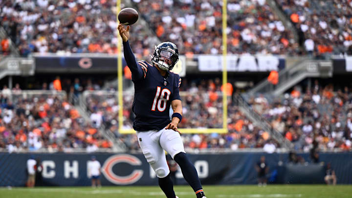 Caleb Williams didn't see the field much in the preseason, but he still showed why the Bears took him with the No. 1 overall pick