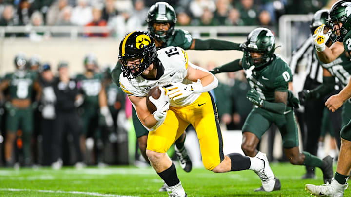 COLLEGE FOOTBALL: OCT 19 Iowa at Michigan State COLLEGE FOOTBALL: OCT 19 Iowa at Michigan State