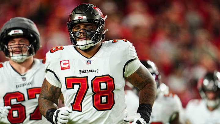 Tristan Wirfs is not among the Tampa Bay Buccaneers inactives for Week 13 vs. Carolina Panthers