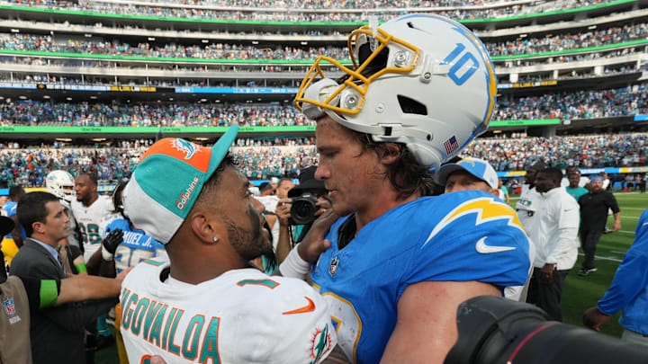 The Dolphins and Chargers will face each other in NFL Week 5 action. The Dolphins and Chargers will face each other in NFL Week 5 action.